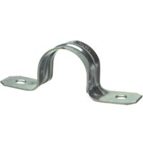 Halex Conduit Strap, Steel, Galvanized 26124 Zoro